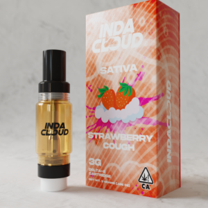 Strawberry Cough 3G Delta 8 Vape Cartridge