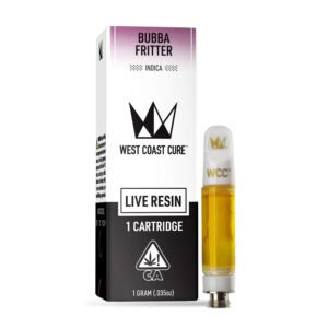 Bubba Fritter Live Resin Cartridge