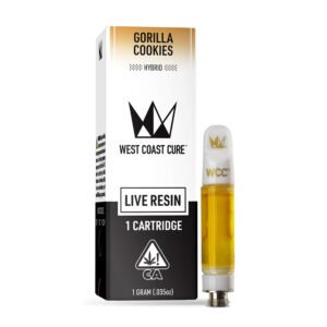 Gorilla Cookies Live Resin Cartridge