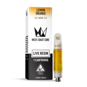 Lemon Orange Live Resin Cartridge