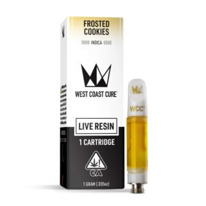 Frosted Cookies Live Resin Cartridge