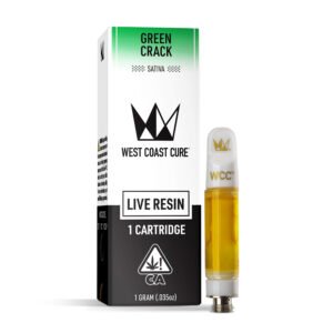 Green Crack Live Resin Cartridge