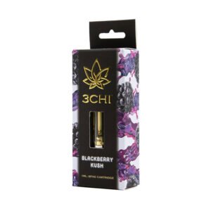 3Chi Delta 8 Vape Cartridge | Blackberry Kush