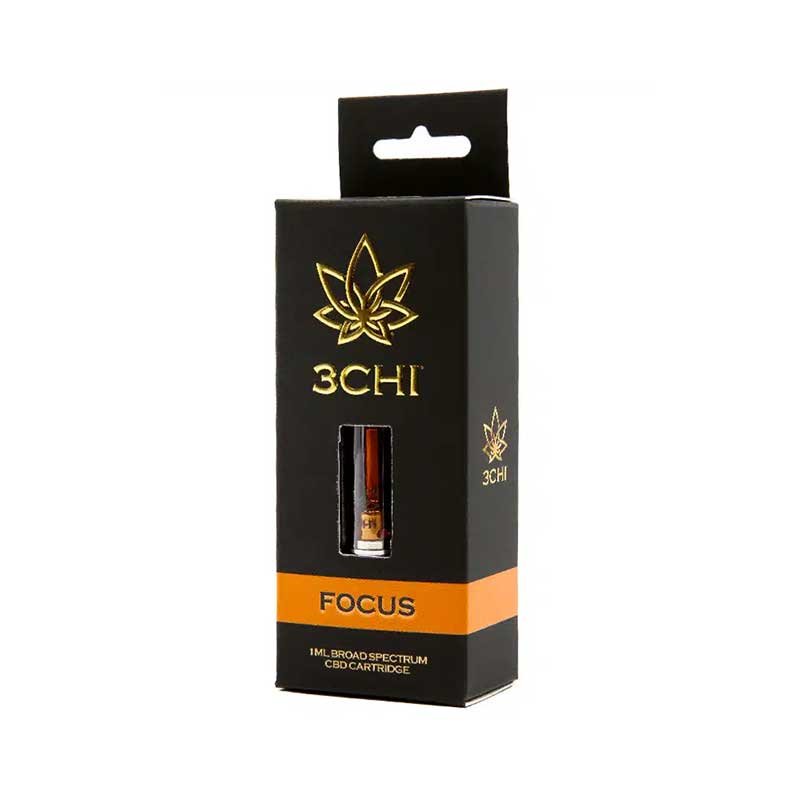 LordVaperPens-3Chi-Focused-Blends-Vape-Cartridge-Focus-1gl 3Chi CBD Vape Cartridge Focused Blend – smooth hits, uplifting effects, and natural flavor. 510-thread compatible, lab-tested for purity